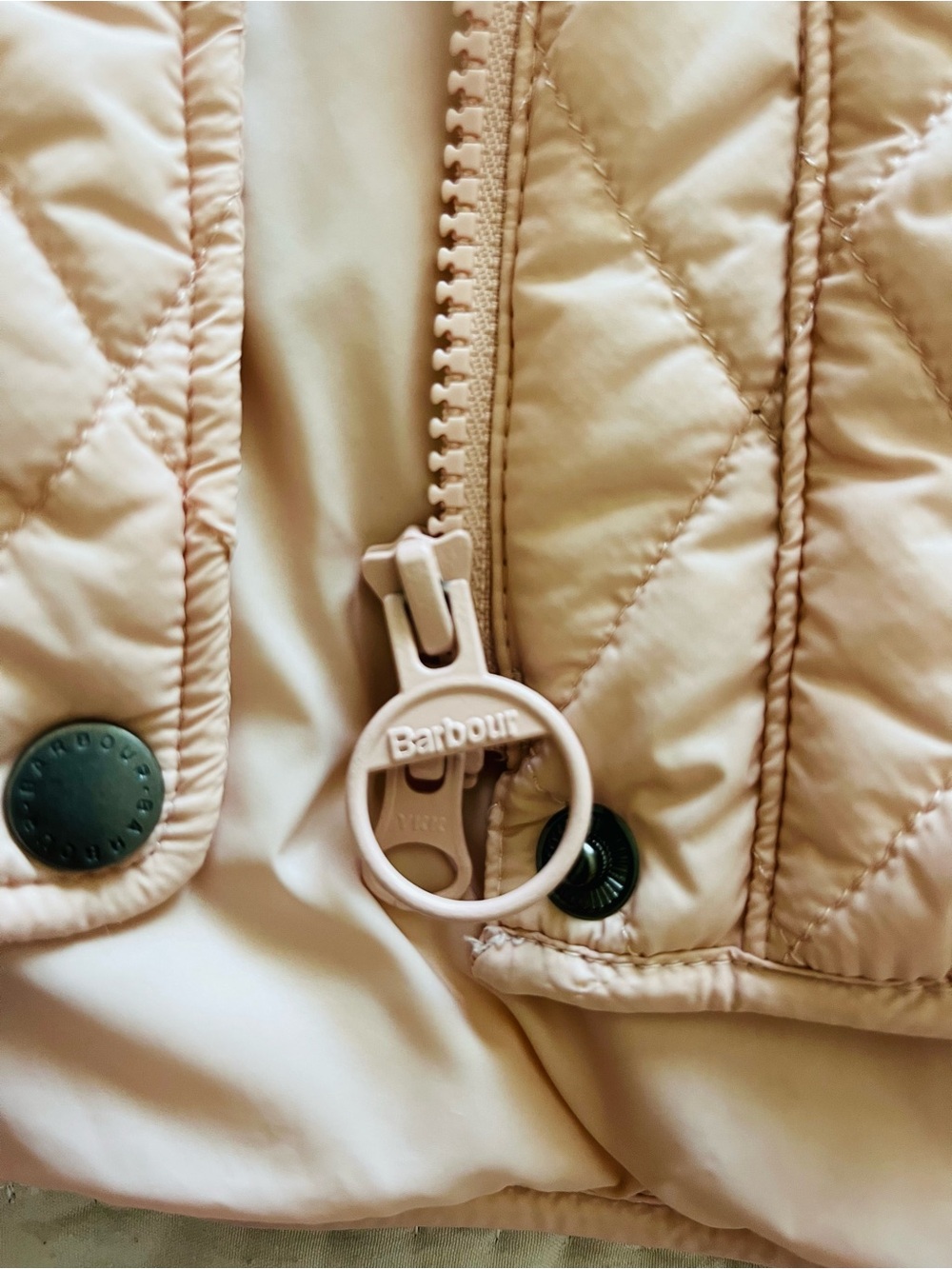 Barbour Pink Quilted Sleeveless Vest otterburn gilet - Picture 4 of 7
